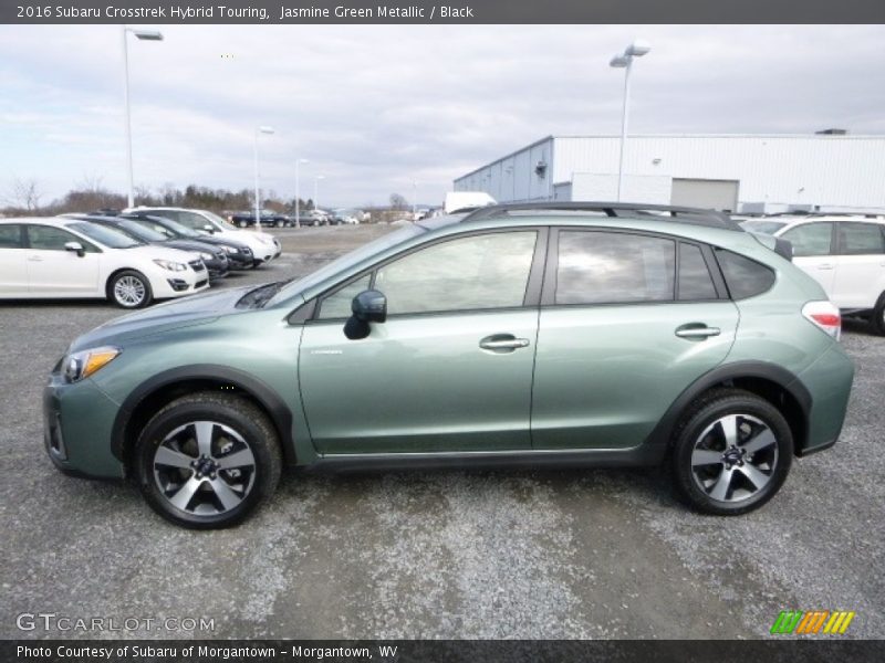 Jasmine Green Metallic / Black 2016 Subaru Crosstrek Hybrid Touring