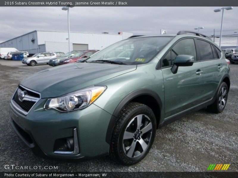 Jasmine Green Metallic / Black 2016 Subaru Crosstrek Hybrid Touring