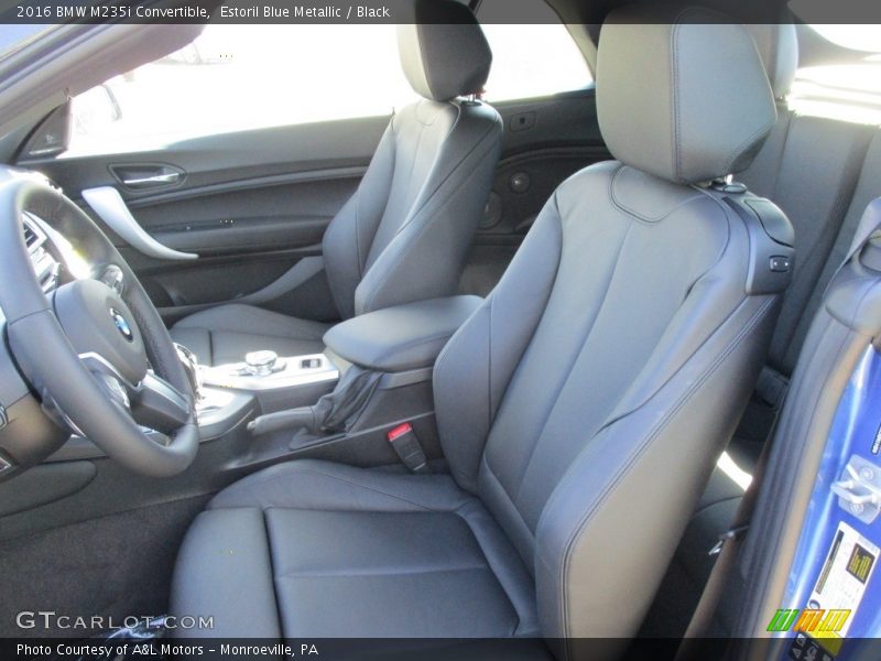 Front Seat of 2016 M235i Convertible