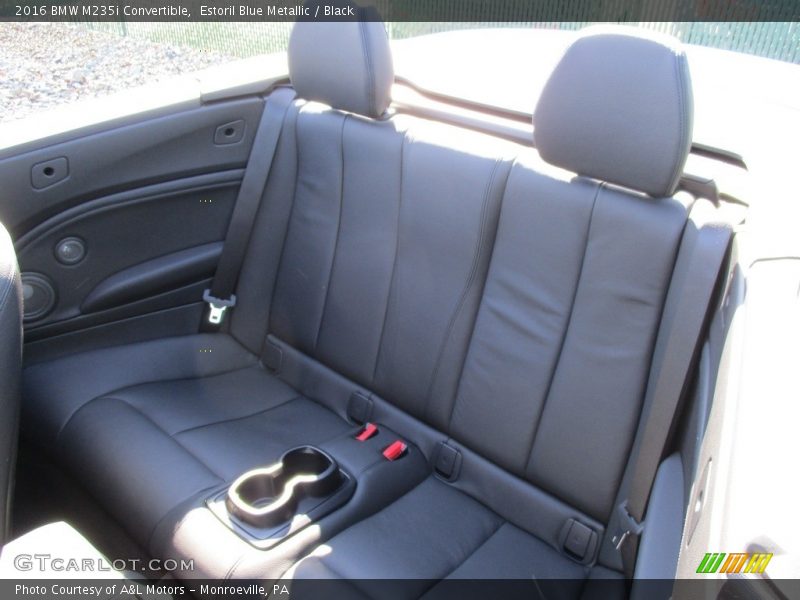 Rear Seat of 2016 M235i Convertible