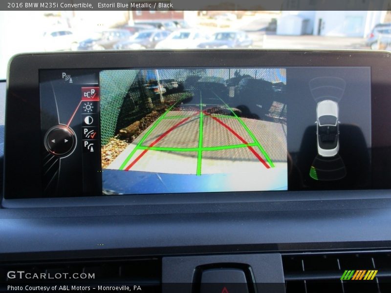 Estoril Blue Metallic / Black 2016 BMW M235i Convertible