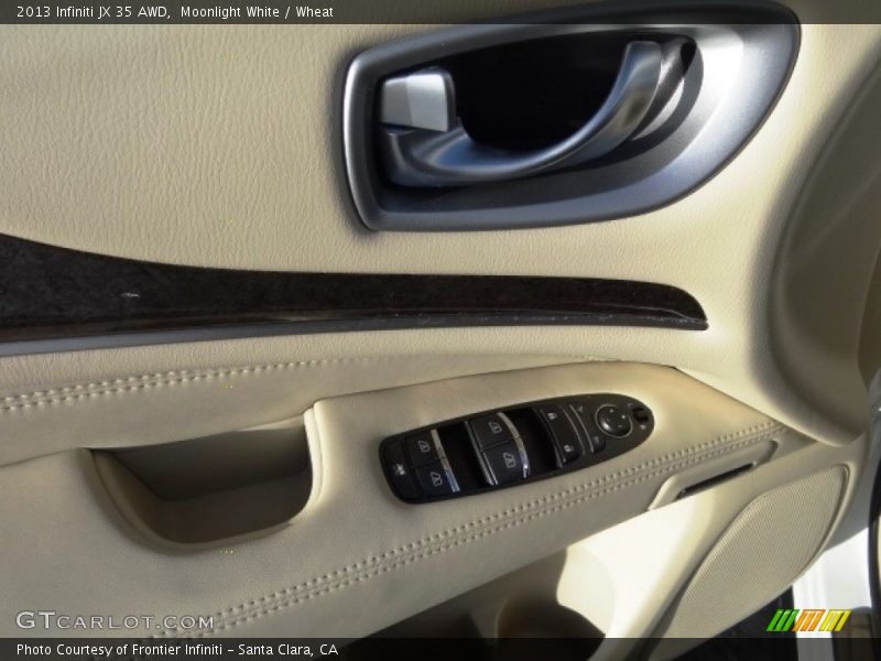 Moonlight White / Wheat 2013 Infiniti JX 35 AWD