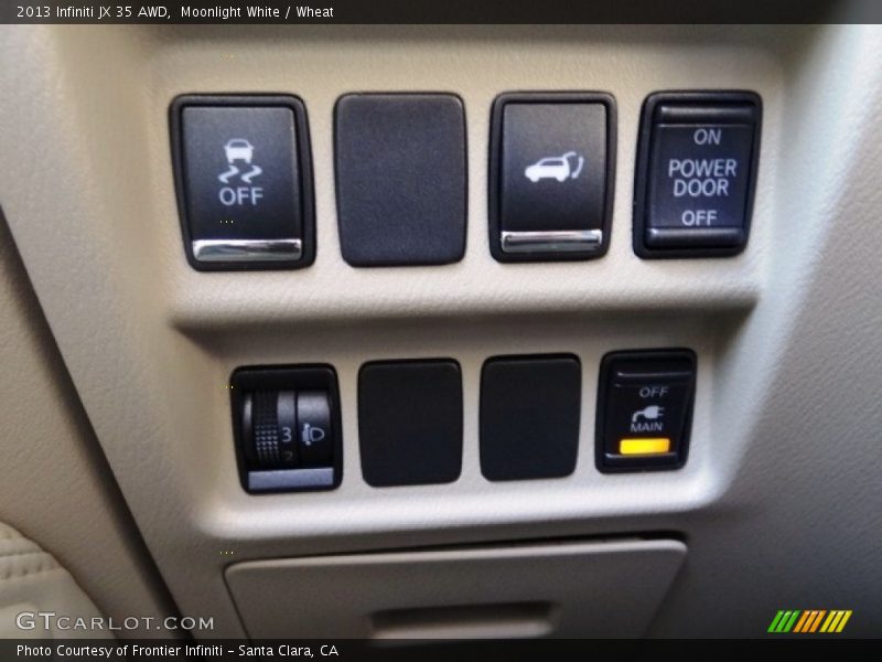 Moonlight White / Wheat 2013 Infiniti JX 35 AWD