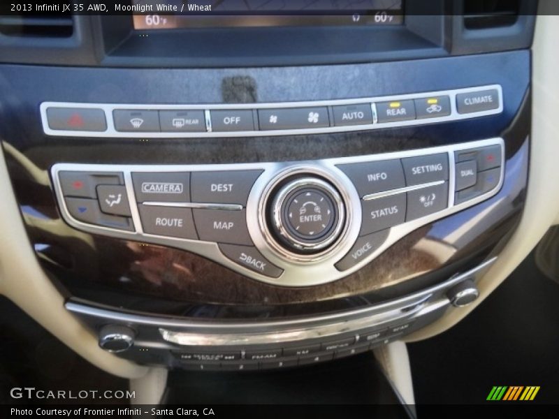 Moonlight White / Wheat 2013 Infiniti JX 35 AWD