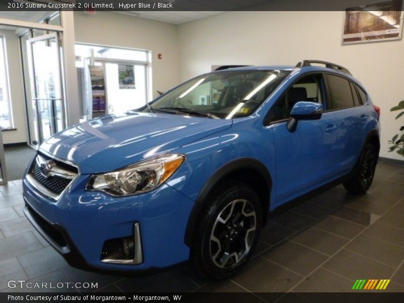 Hyper Blue / Black 2016 Subaru Crosstrek 2.0i Limited