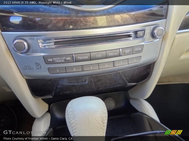 Moonlight White / Wheat 2013 Infiniti JX 35 AWD