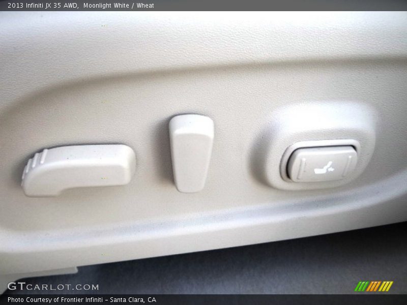 Moonlight White / Wheat 2013 Infiniti JX 35 AWD
