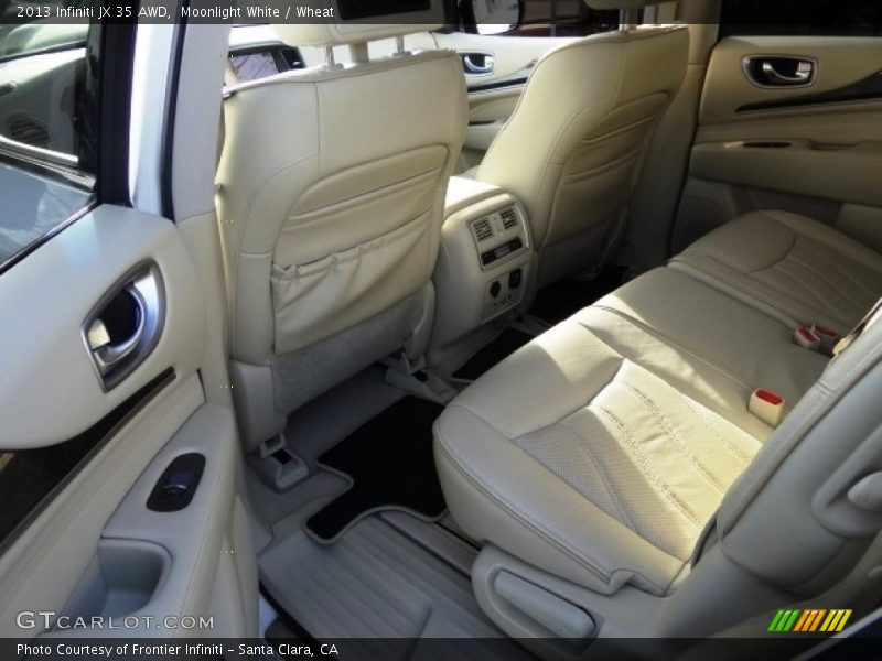 Moonlight White / Wheat 2013 Infiniti JX 35 AWD