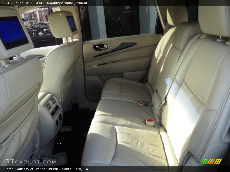Moonlight White / Wheat 2013 Infiniti JX 35 AWD