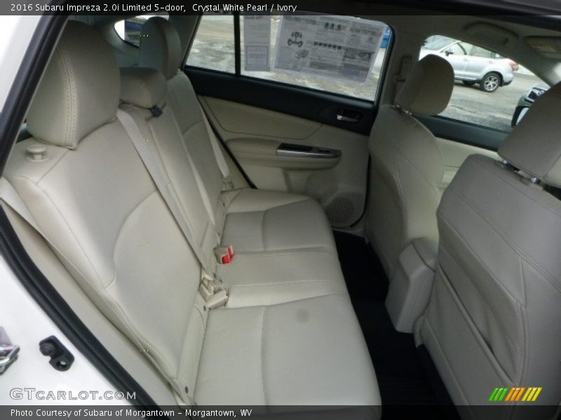 Crystal White Pearl / Ivory 2016 Subaru Impreza 2.0i Limited 5-door