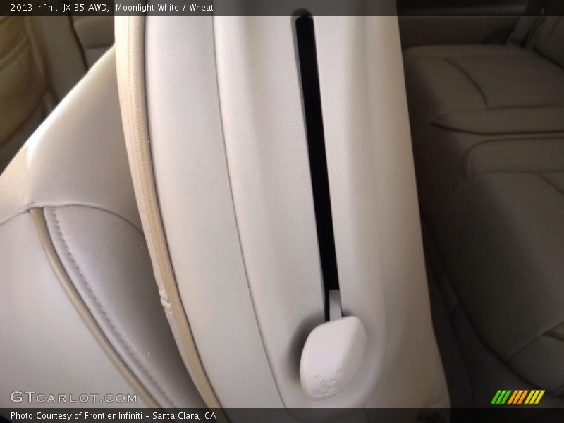 Moonlight White / Wheat 2013 Infiniti JX 35 AWD