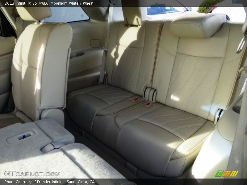 Moonlight White / Wheat 2013 Infiniti JX 35 AWD