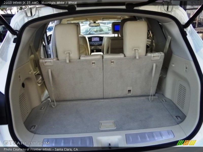 Moonlight White / Wheat 2013 Infiniti JX 35 AWD