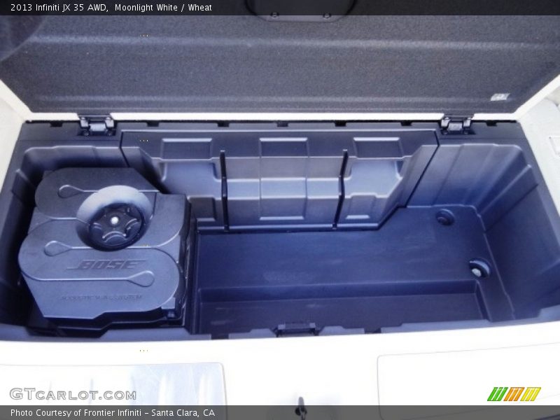 Moonlight White / Wheat 2013 Infiniti JX 35 AWD