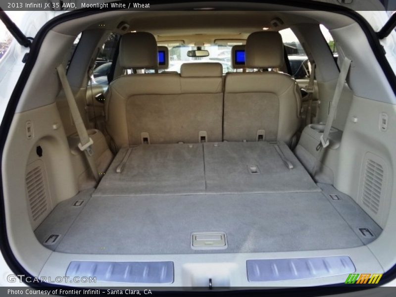 Moonlight White / Wheat 2013 Infiniti JX 35 AWD