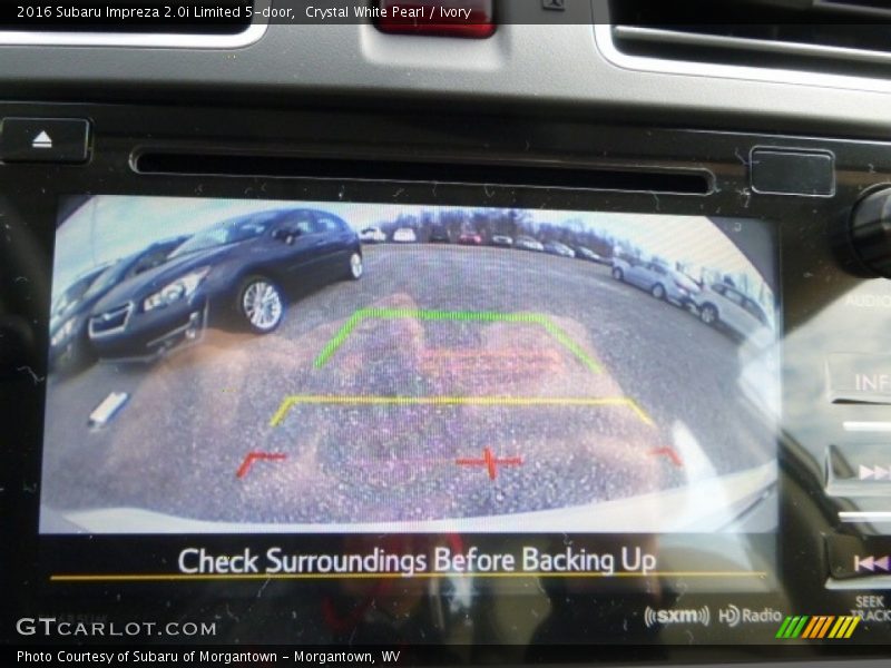 Crystal White Pearl / Ivory 2016 Subaru Impreza 2.0i Limited 5-door
