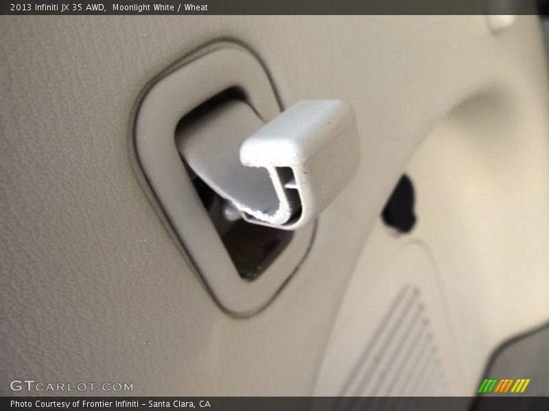 Moonlight White / Wheat 2013 Infiniti JX 35 AWD