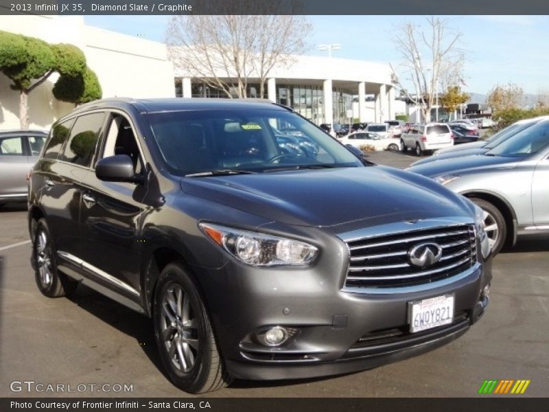 Diamond Slate / Graphite 2013 Infiniti JX 35