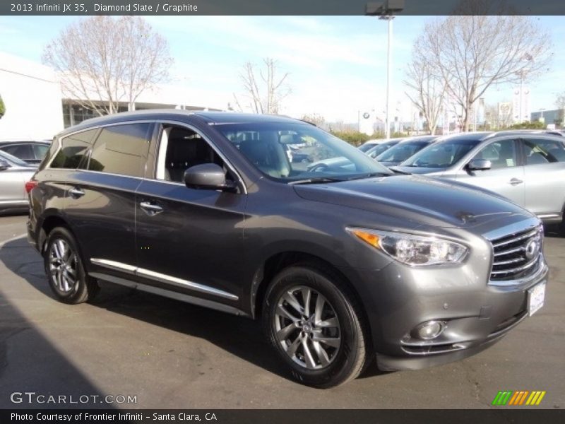 Diamond Slate / Graphite 2013 Infiniti JX 35