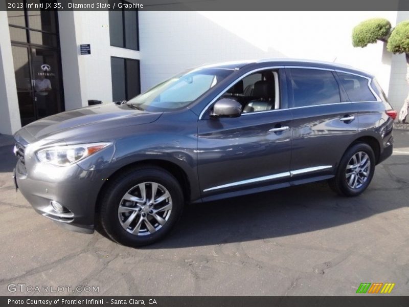 Diamond Slate / Graphite 2013 Infiniti JX 35