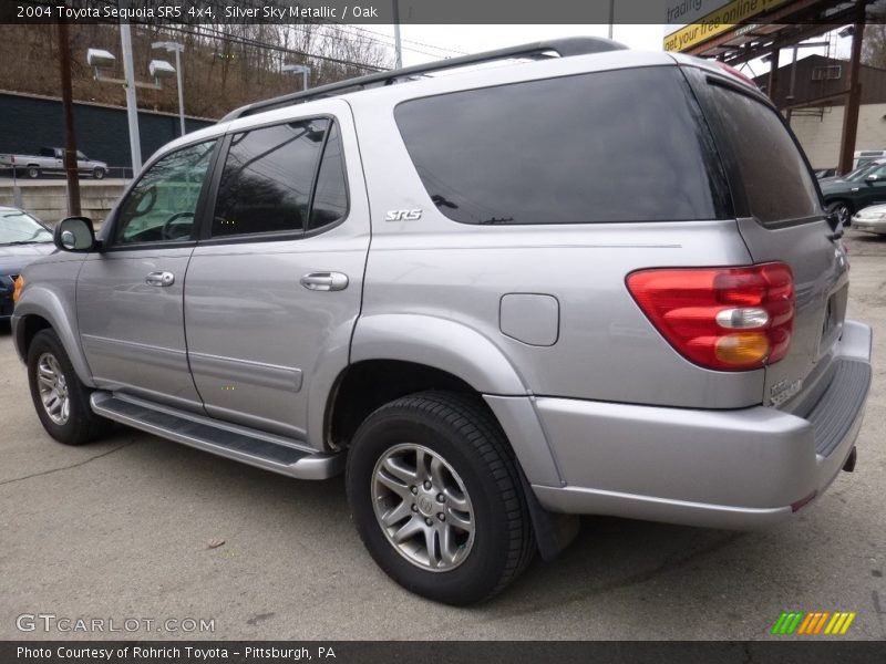 Silver Sky Metallic / Oak 2004 Toyota Sequoia SR5 4x4