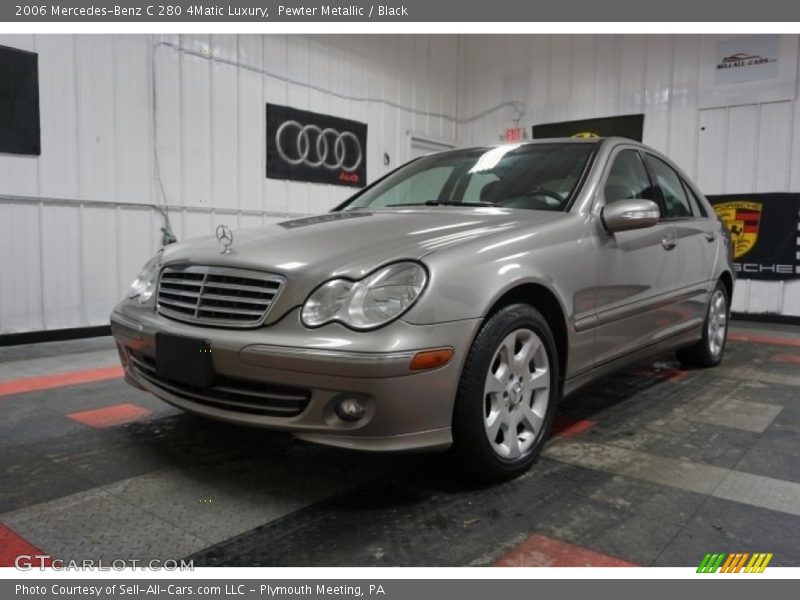 Pewter Metallic / Black 2006 Mercedes-Benz C 280 4Matic Luxury