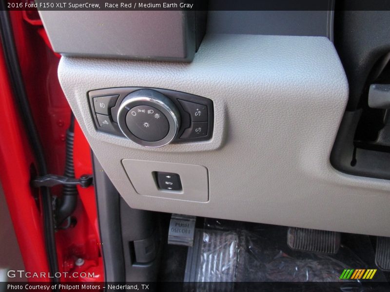 Race Red / Medium Earth Gray 2016 Ford F150 XLT SuperCrew