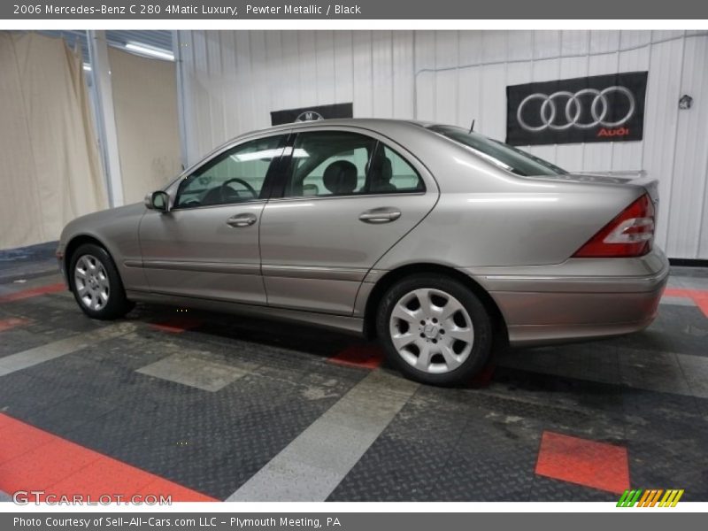 Pewter Metallic / Black 2006 Mercedes-Benz C 280 4Matic Luxury