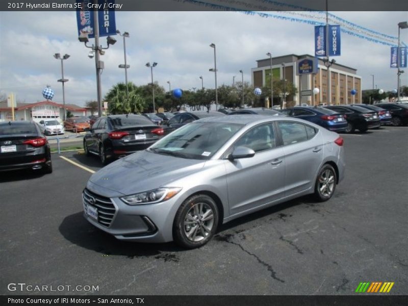 Gray / Gray 2017 Hyundai Elantra SE