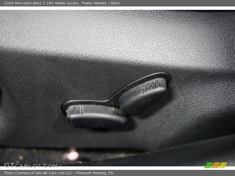 Pewter Metallic / Black 2006 Mercedes-Benz C 280 4Matic Luxury