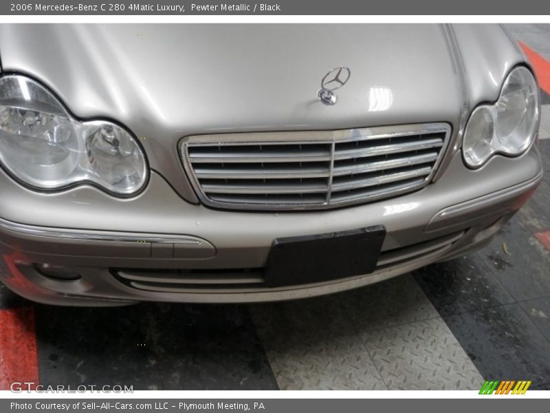 Pewter Metallic / Black 2006 Mercedes-Benz C 280 4Matic Luxury