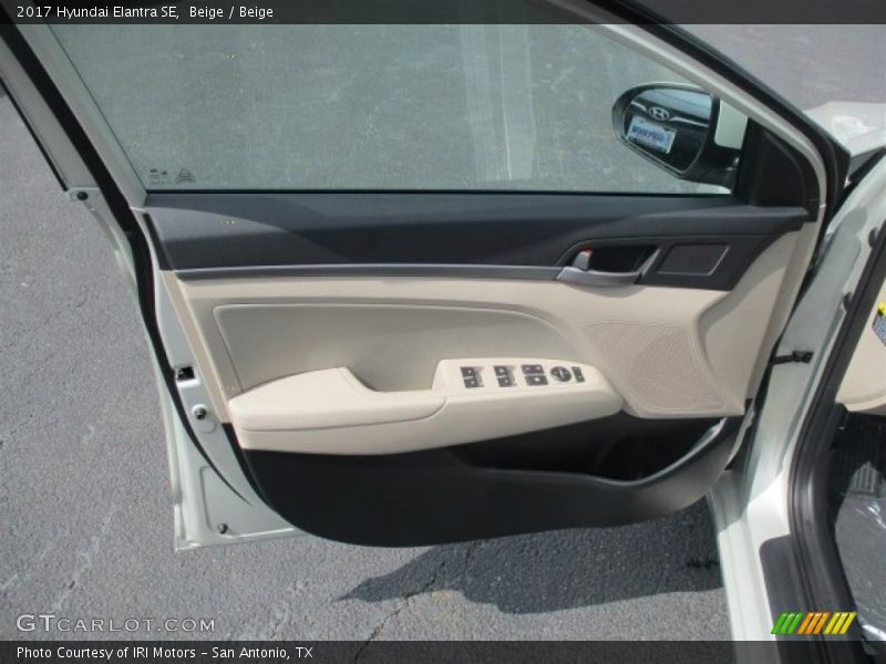 Beige / Beige 2017 Hyundai Elantra SE