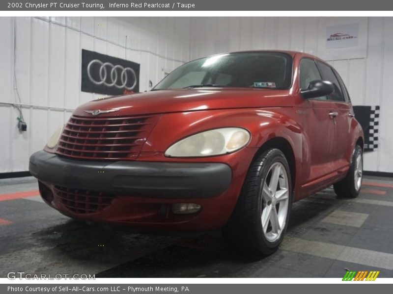 Inferno Red Pearlcoat / Taupe 2002 Chrysler PT Cruiser Touring