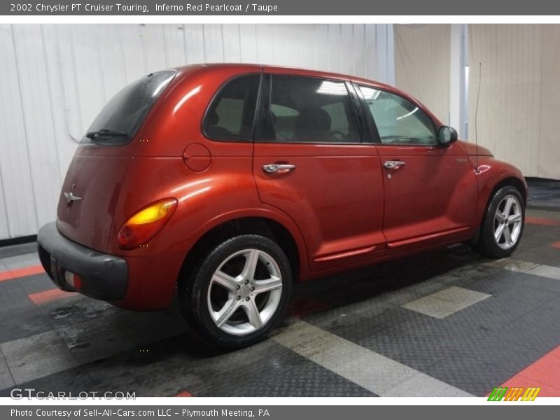 Inferno Red Pearlcoat / Taupe 2002 Chrysler PT Cruiser Touring