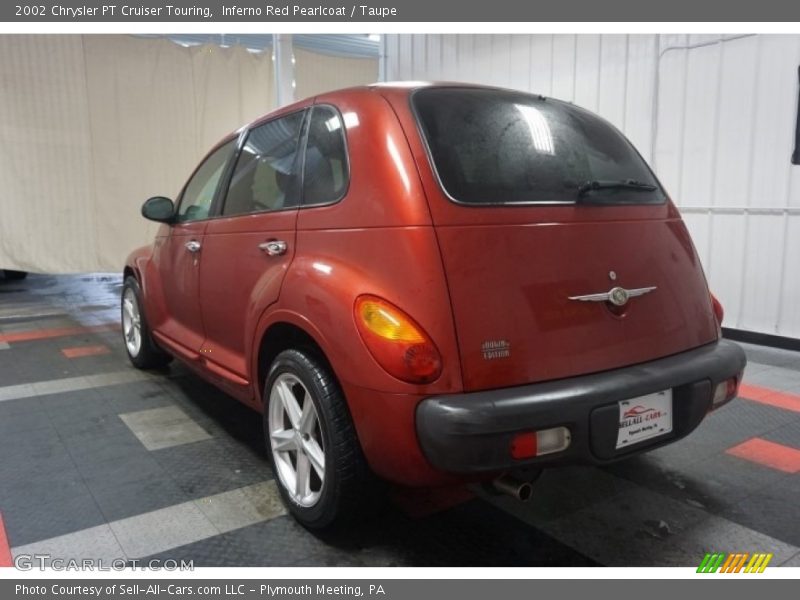 Inferno Red Pearlcoat / Taupe 2002 Chrysler PT Cruiser Touring