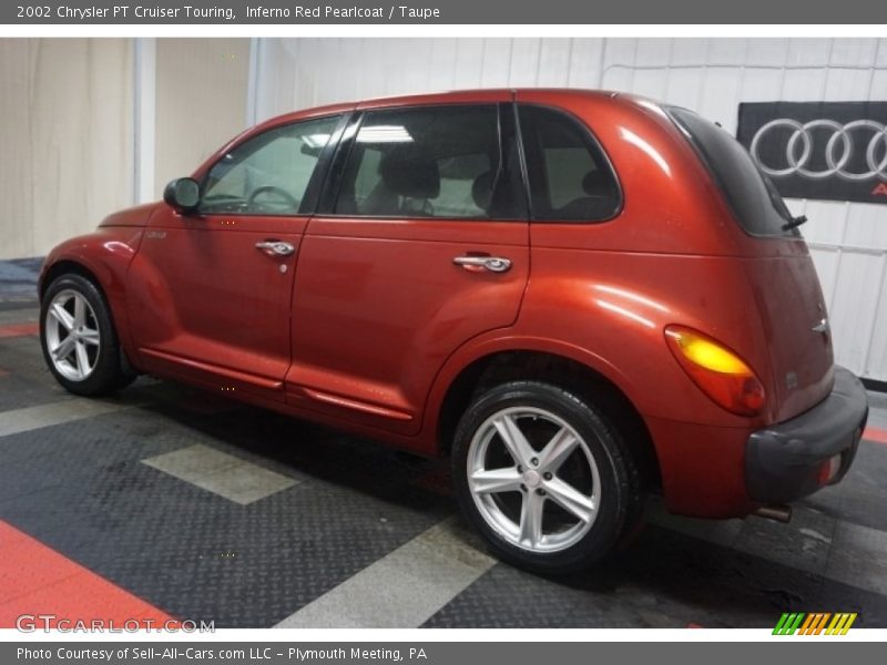 Inferno Red Pearlcoat / Taupe 2002 Chrysler PT Cruiser Touring