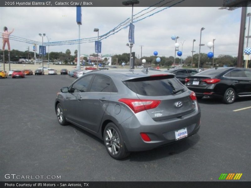 Galactic Gray / Black 2016 Hyundai Elantra GT