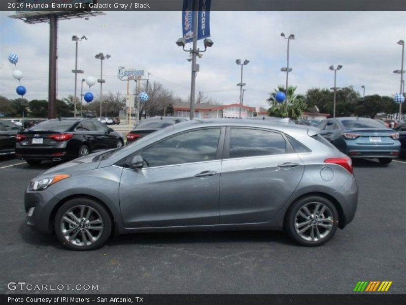 Galactic Gray / Black 2016 Hyundai Elantra GT