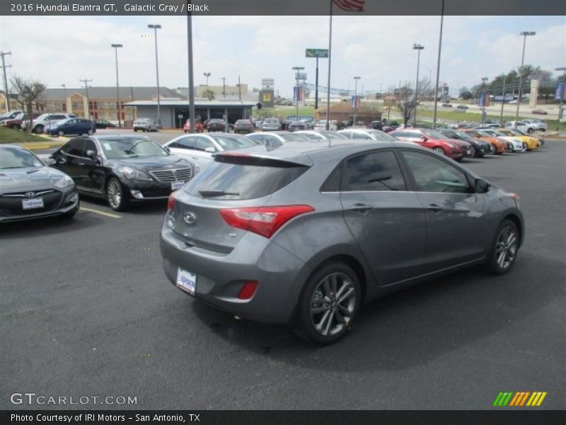 Galactic Gray / Black 2016 Hyundai Elantra GT