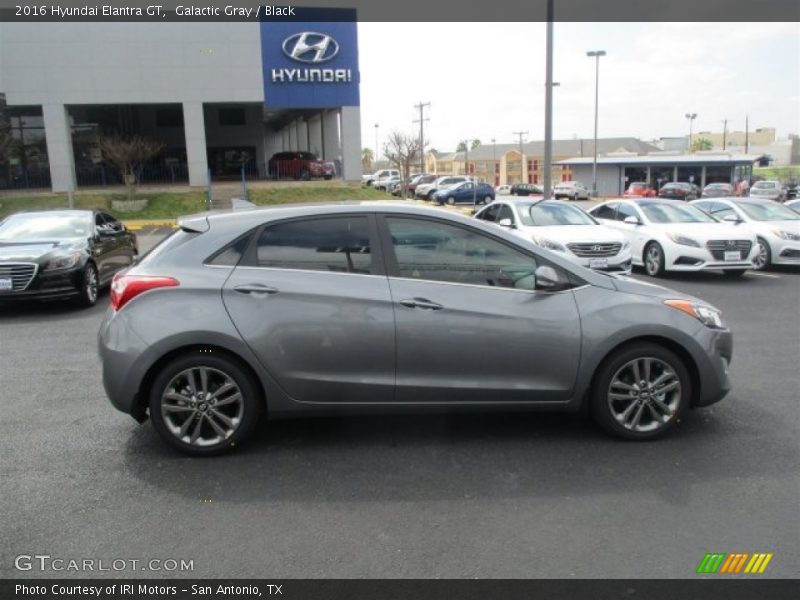 Galactic Gray / Black 2016 Hyundai Elantra GT