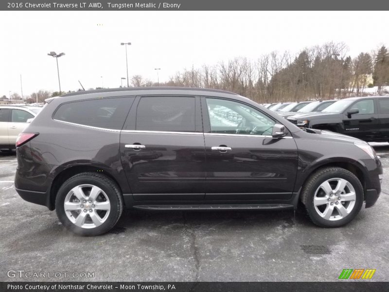 Tungsten Metallic / Ebony 2016 Chevrolet Traverse LT AWD