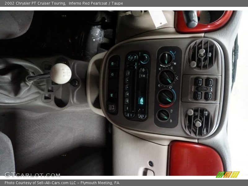 Inferno Red Pearlcoat / Taupe 2002 Chrysler PT Cruiser Touring