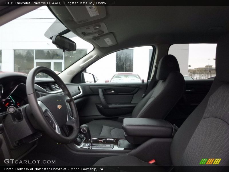Tungsten Metallic / Ebony 2016 Chevrolet Traverse LT AWD