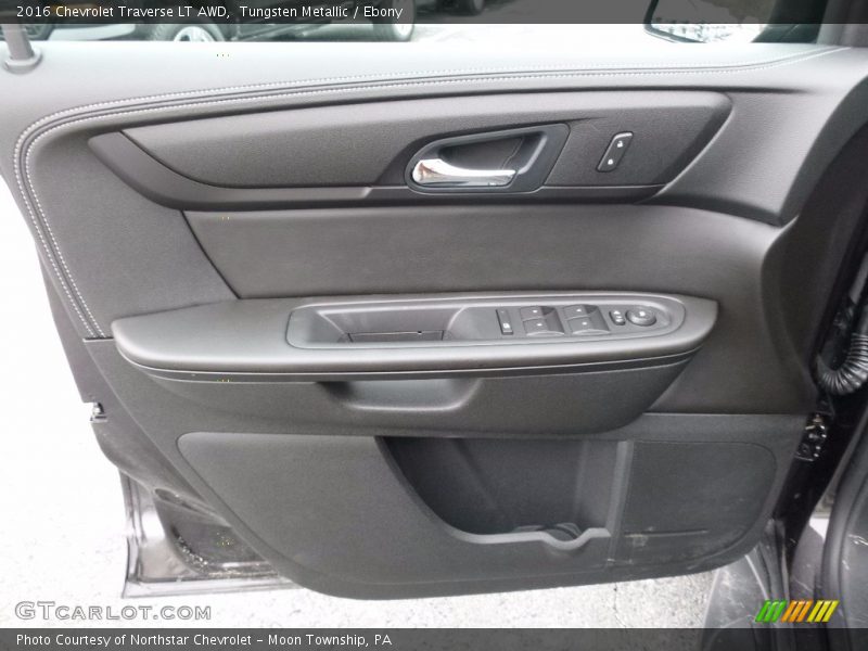 Tungsten Metallic / Ebony 2016 Chevrolet Traverse LT AWD