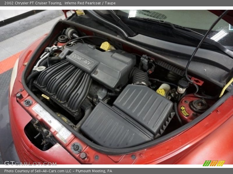 Inferno Red Pearlcoat / Taupe 2002 Chrysler PT Cruiser Touring