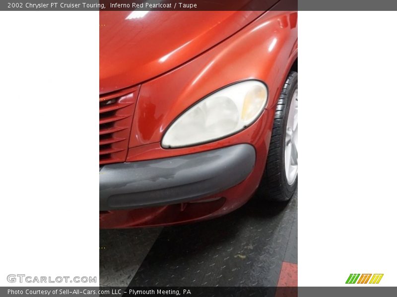 Inferno Red Pearlcoat / Taupe 2002 Chrysler PT Cruiser Touring