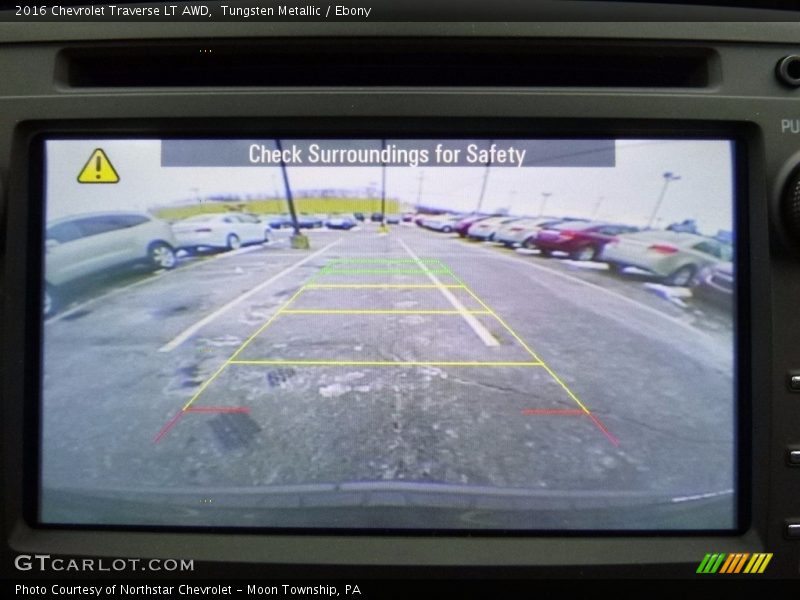 Tungsten Metallic / Ebony 2016 Chevrolet Traverse LT AWD
