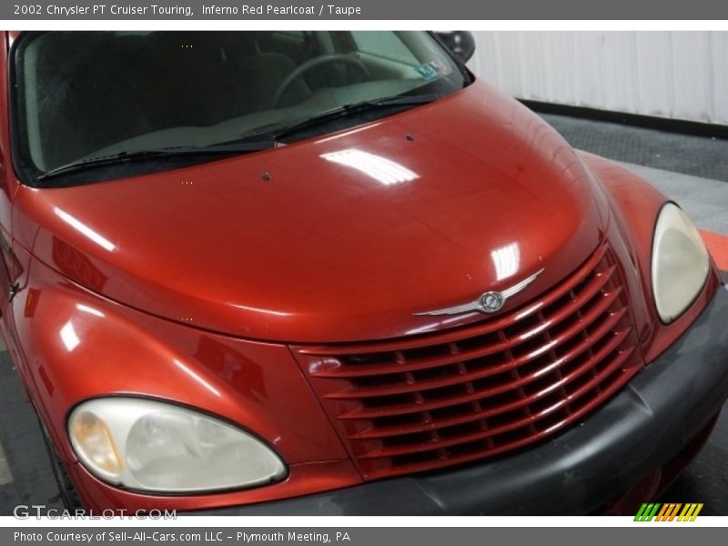 Inferno Red Pearlcoat / Taupe 2002 Chrysler PT Cruiser Touring