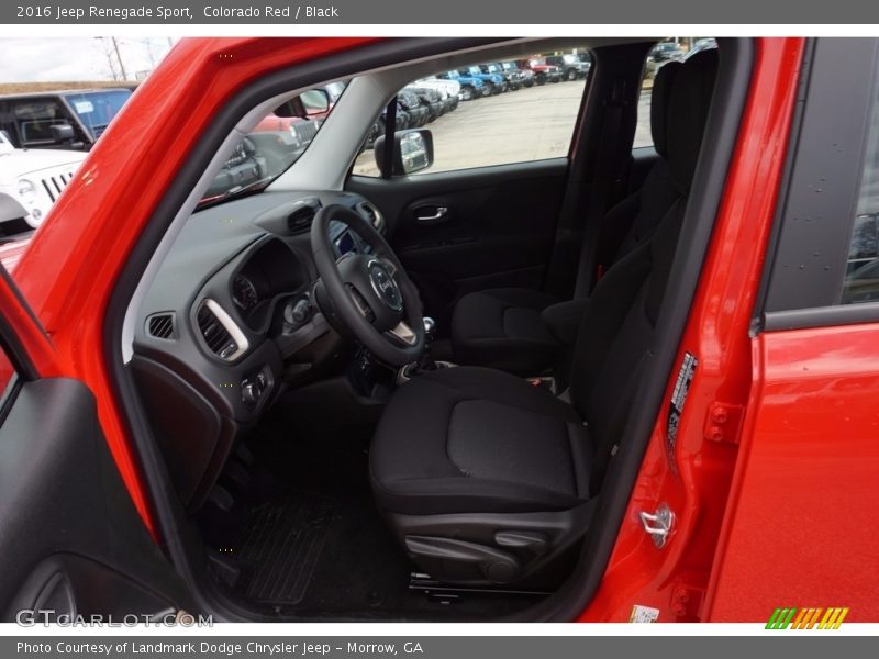 Colorado Red / Black 2016 Jeep Renegade Sport