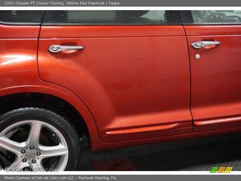 Inferno Red Pearlcoat / Taupe 2002 Chrysler PT Cruiser Touring